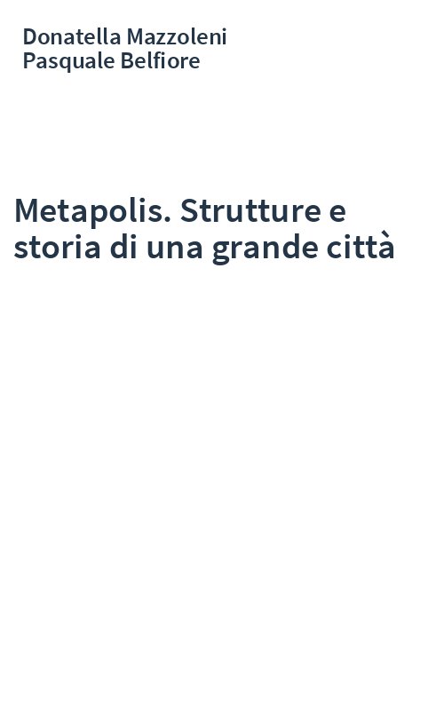 Metapolis. Strutture e storia di una grande città