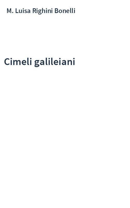 Cimeli galileiani