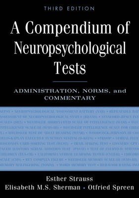 A Compendium of Neuropsychological Tests