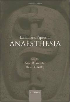 Landmark Papers in Anaesthesia