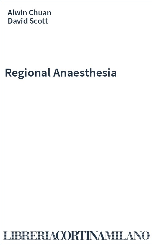 Regional Anaesthesia
