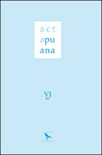 Acta Apuana (2007)