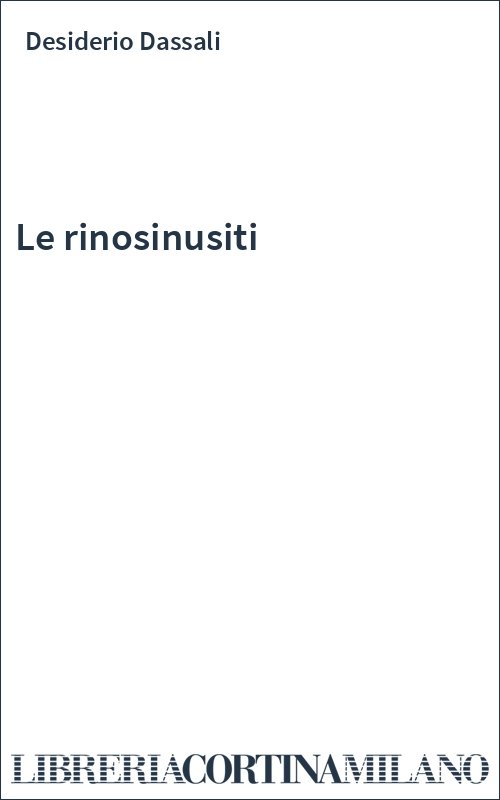 Le rinosinusiti