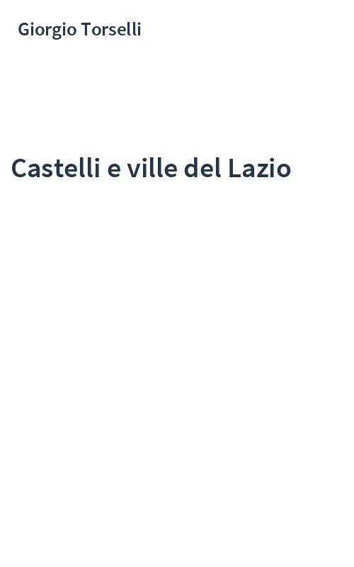 Castelli e ville del Lazio