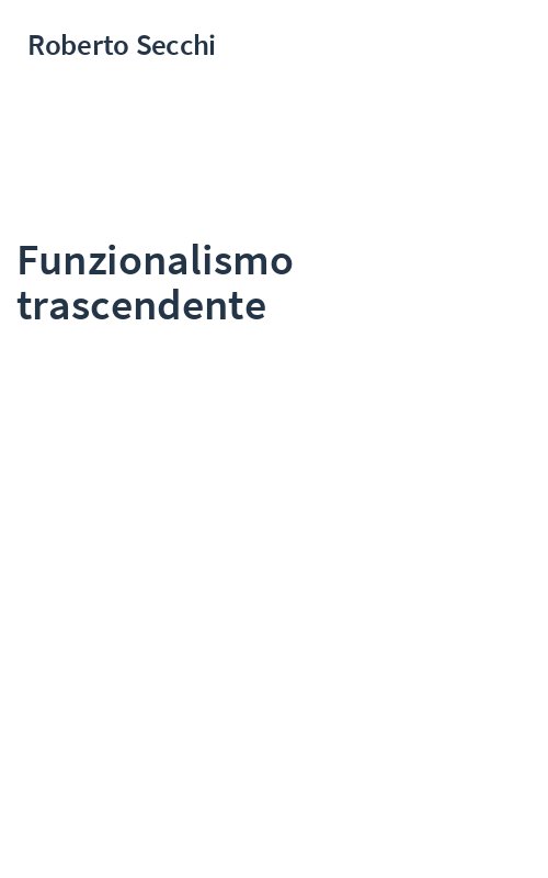 Funzionalismo trascendente