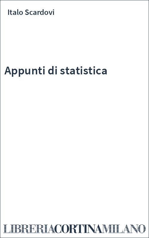 Appunti di statistica