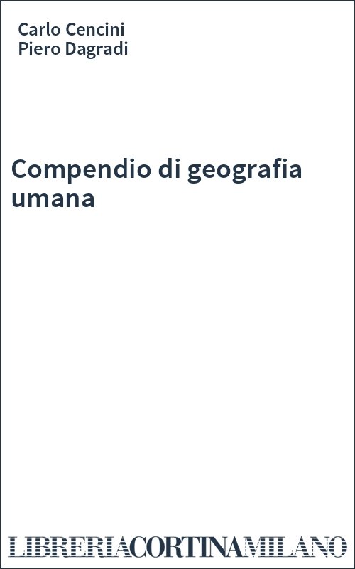 Compendio di geografia umana