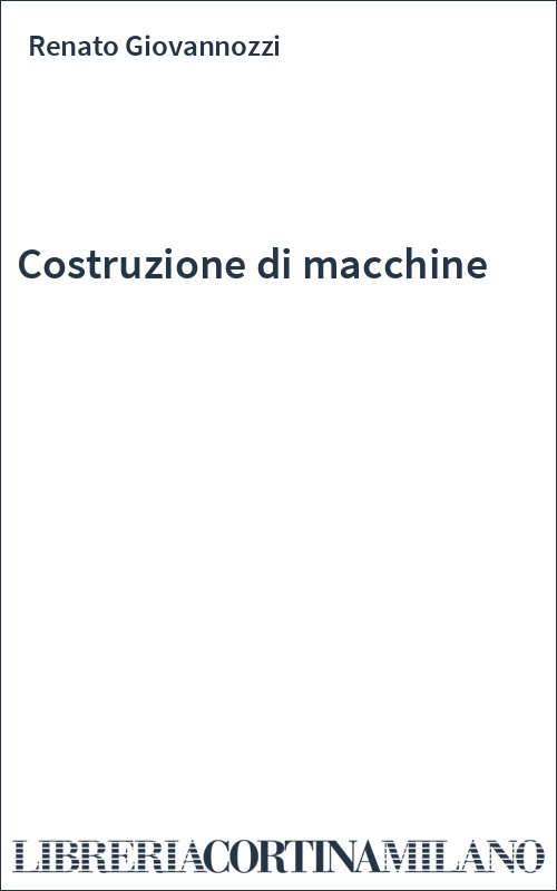 Costruzione di macchine