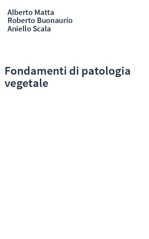 Fondamenti di patologia vegetale