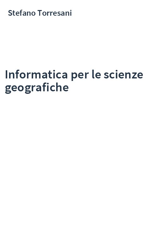 Informatica per le scienze geografiche