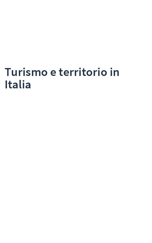 Turismo e territorio in Italia
