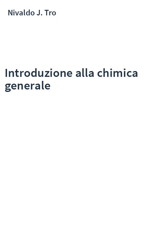 Introduzione alla chimica generale