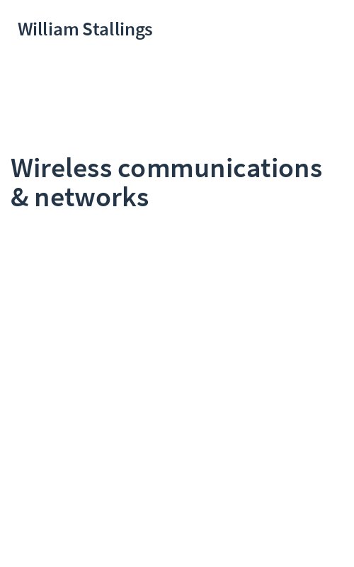Wireless communications & networks