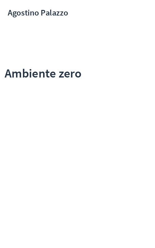 Ambiente zero