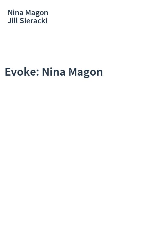 Evoke: Nina Magon