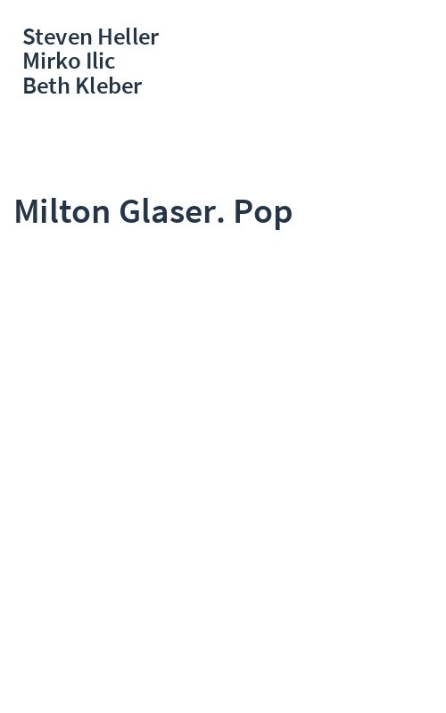 Milton Glaser. Pop
