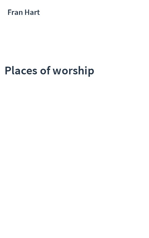 Places of worship