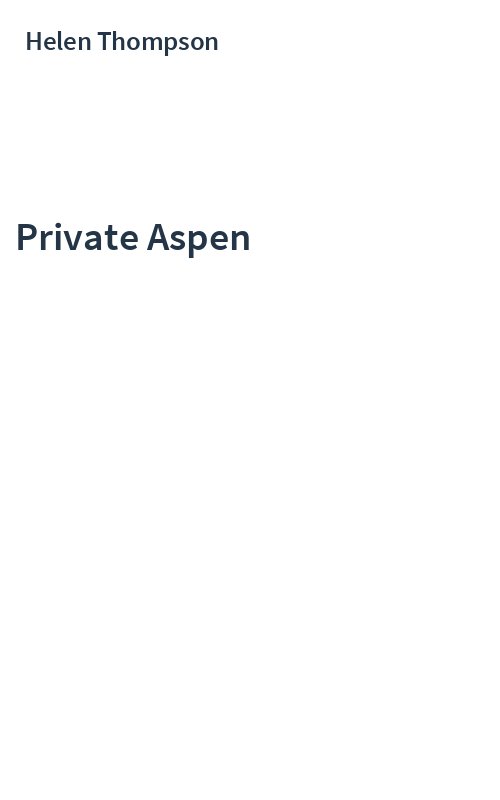 Private Aspen