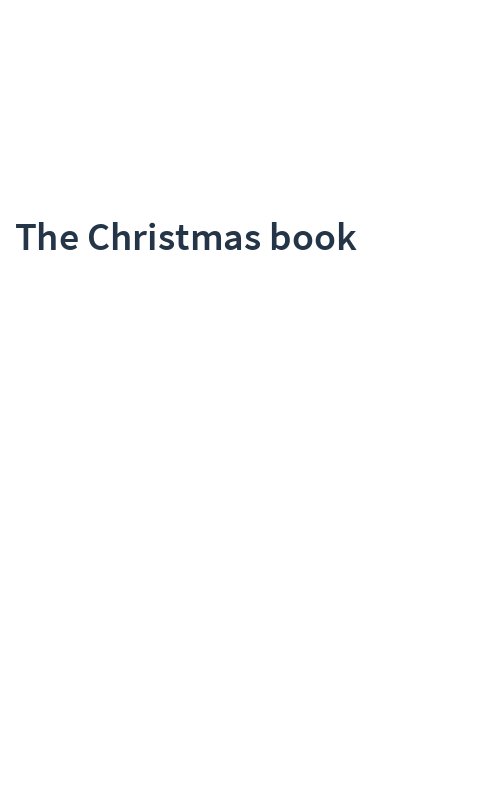 The Christmas book