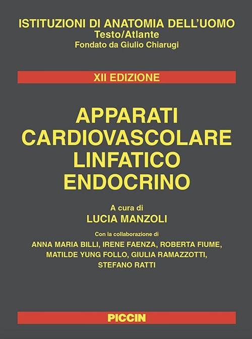 Apparati cardiovascolare linfatico endocrino. XII edizione fondato da Giulio Chiarugi