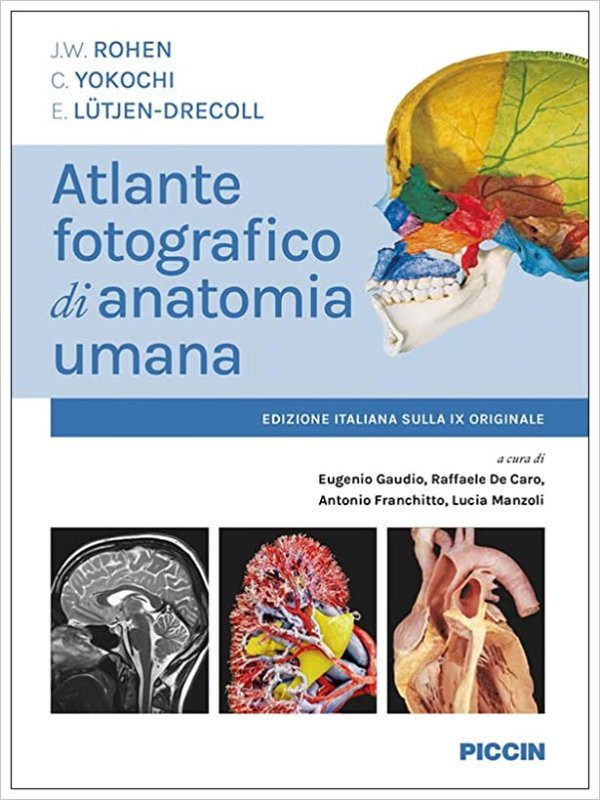 Atlante fotografico di anatomia umana - J. W. Rohen, C. Yokochi, E.  Lutjen-Drecoll