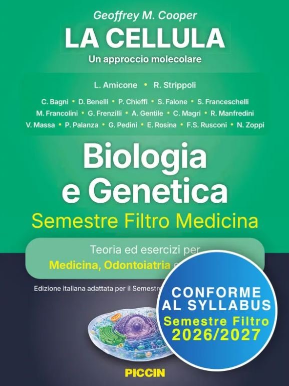 Biologia e genetica. Semestre filtro medicina