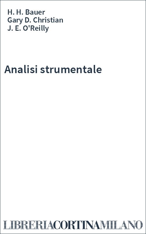 Analisi strumentale