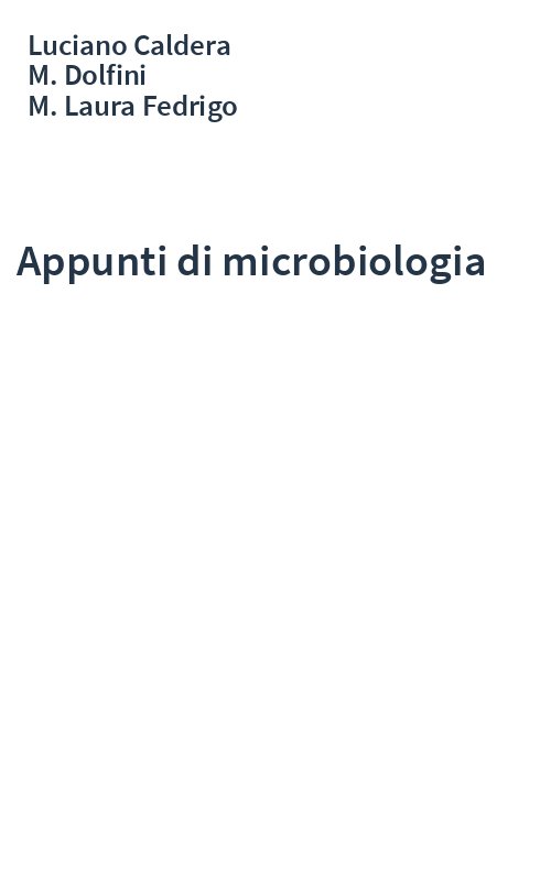 Appunti di microbiologia