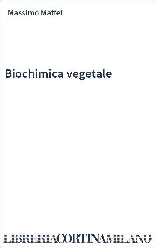 Biochimica vegetale