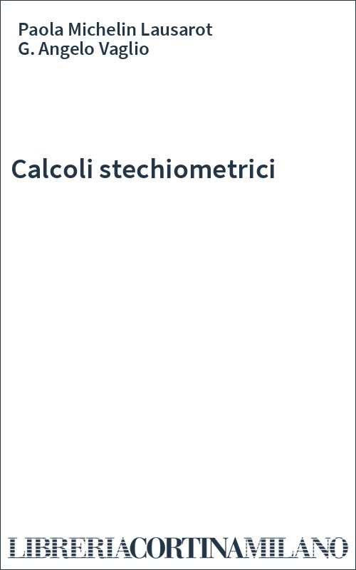 Calcoli stechiometrici