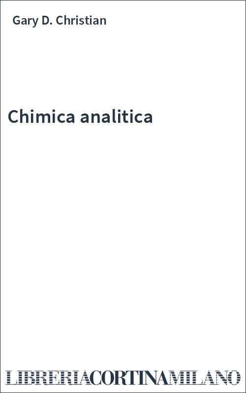 Chimica analitica
