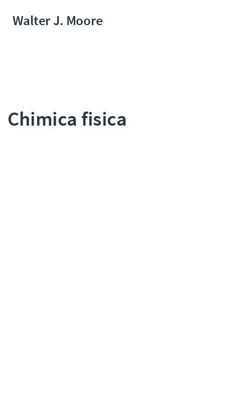 Chimica fisica