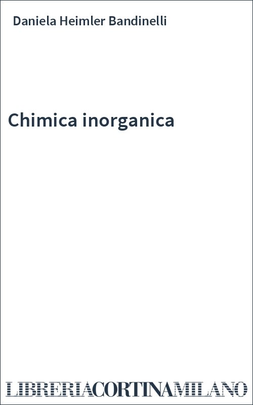 Chimica inorganica