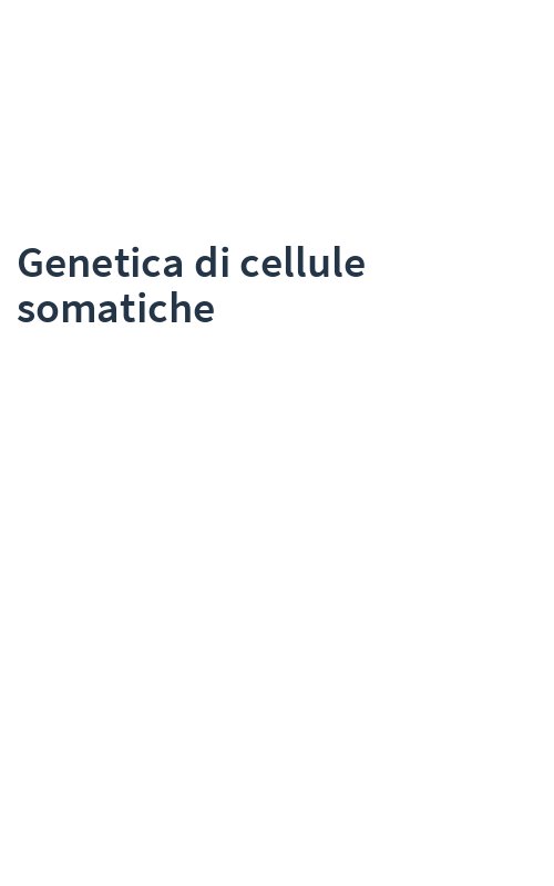 Genetica di cellule somatiche