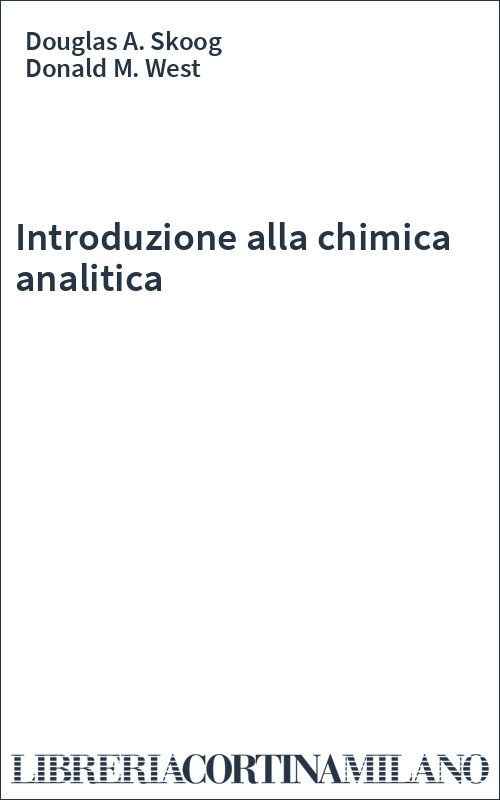 Introduzione alla chimica analitica