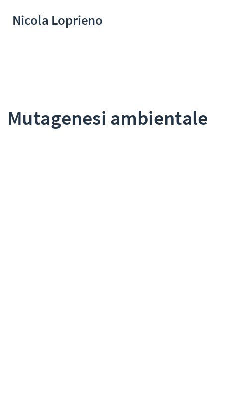 Mutagenesi ambientale