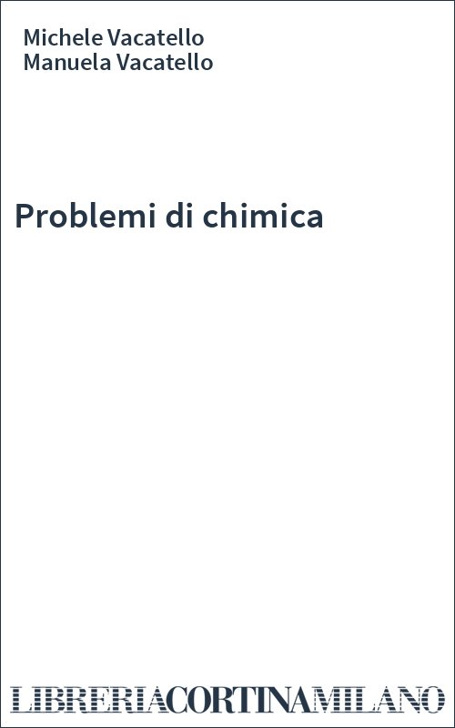 Problemi di chimica