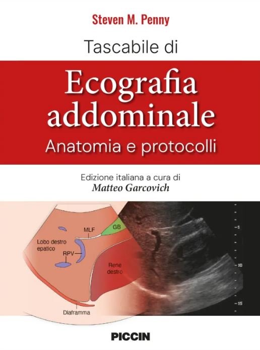 Tascabile di Ecografia addominale. Anatomia e protocolli