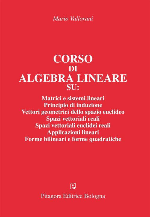Corso di algebra lineare