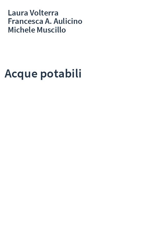 Acque potabili