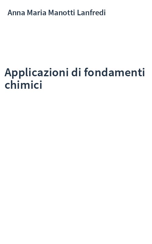 Applicazioni di fondamenti chimici