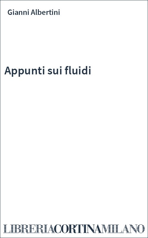 Appunti sui fluidi