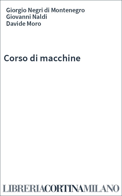 Corso di macchine
