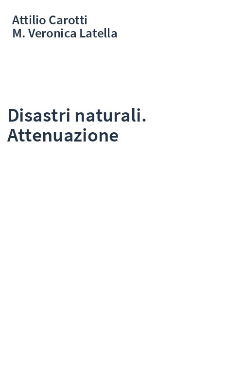 Disastri naturali. Attenuazione