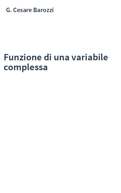 Funzione di una variabile complessa