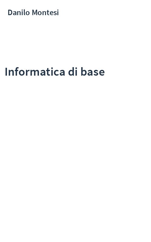 Informatica di base