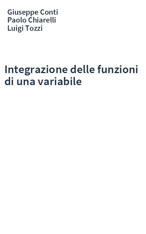 Integrazione delle funzioni di una variabile