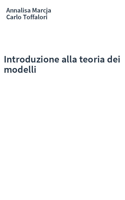 Introduzione alla teoria dei modelli