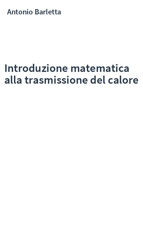 Introduzione matematica alla trasmissione del calore