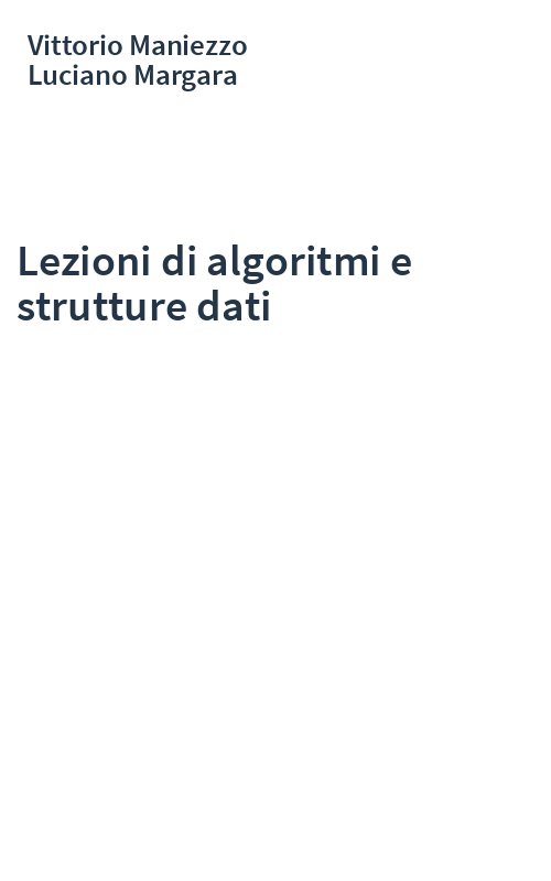 Lezioni di algoritmi e strutture dati